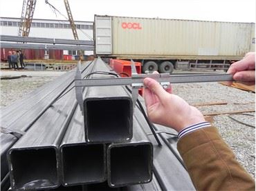 ASTM A500 Gr.C rakenteen ontto osa