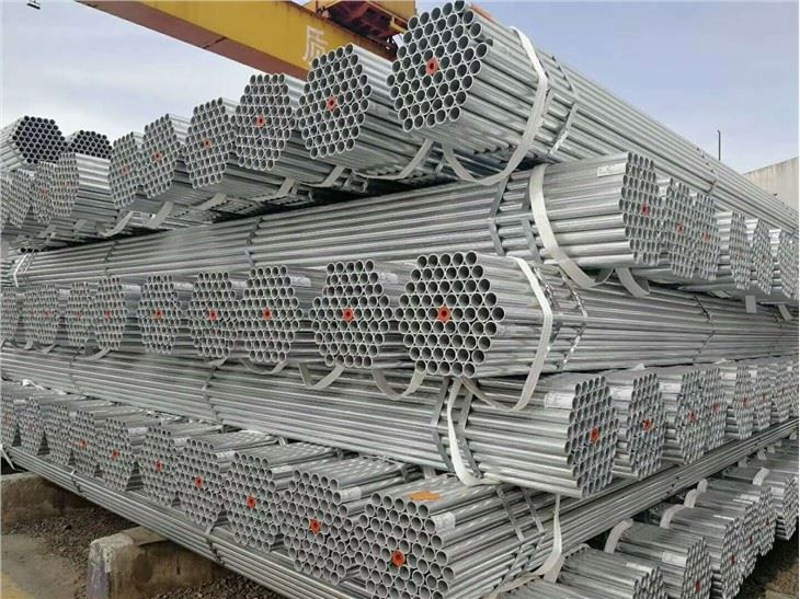1,5 tuuman rakennusteline ERW Ms -teräsputki ja -putki 48,3 mm-48,6 mm EN39/BS1139
