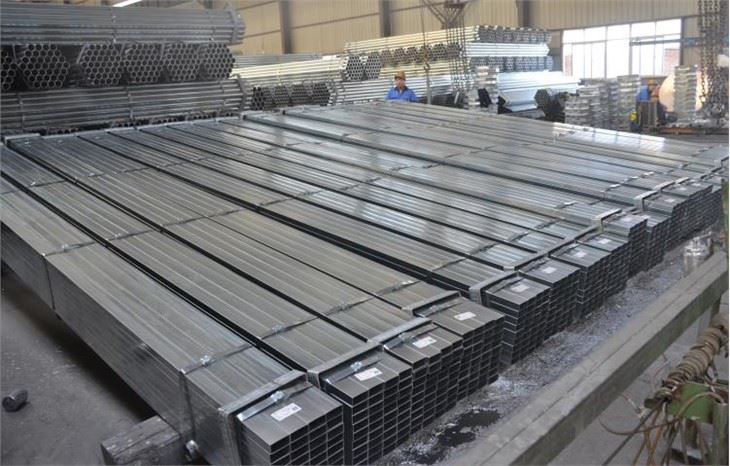 BS1387 Galvanoitu SHS ontto osa