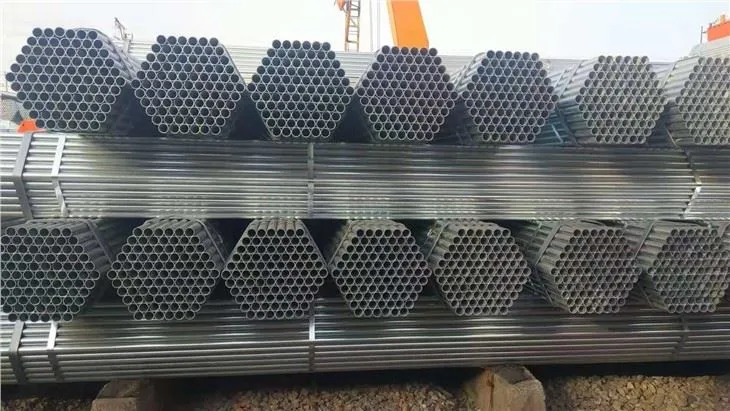 Hot Dip Galvanized Round Steel Pipe GI Pipe Pre Galvanized Steel Pipe