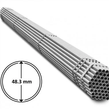 FI39 48,3 mm galvanoidut rakennustelineiden teräsputket