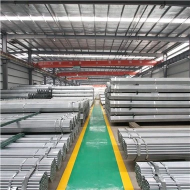 JIS G3444 galvanoitu GI-telineputkiputki 48.3*2.4*6000mm